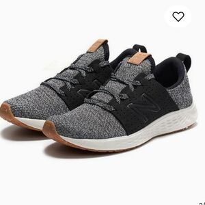 New Balance Gray and Black Sneakers